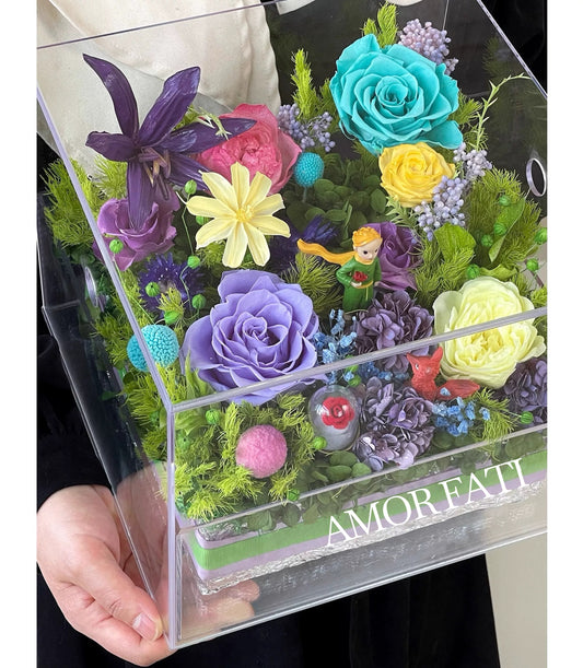 Little Prince Blue Planet | Collectible Figurine Gift Box