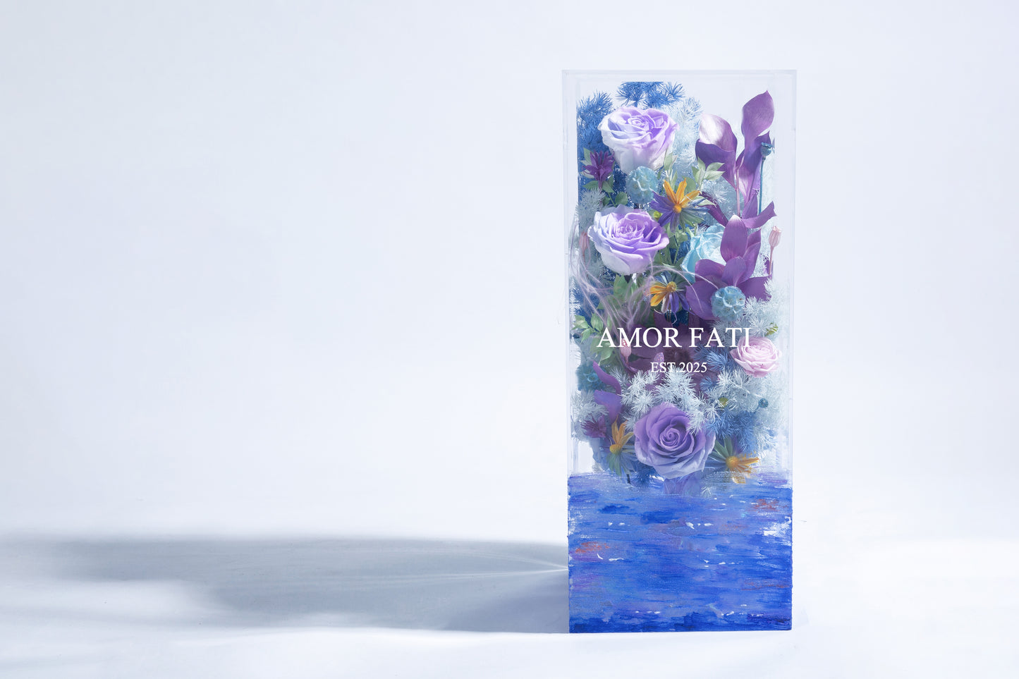 "Nymphéas"Preserved Flower Gift|Hand-Painted Series"