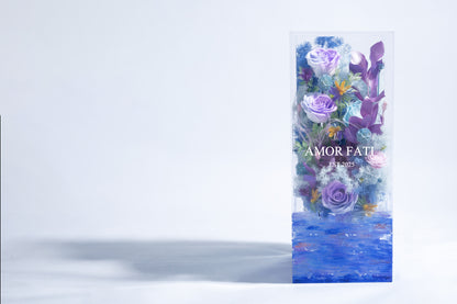 "Nymphéas"Preserved Flower Gift｜Hand-Painted Series"