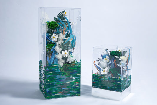 "Misty Forest Melody "Preserved Flower Gift｜Hand-Painted Series