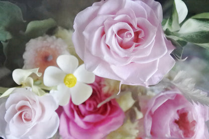 "Botanical Pondside" Preserved Flower Gift｜Hand-Painted Series