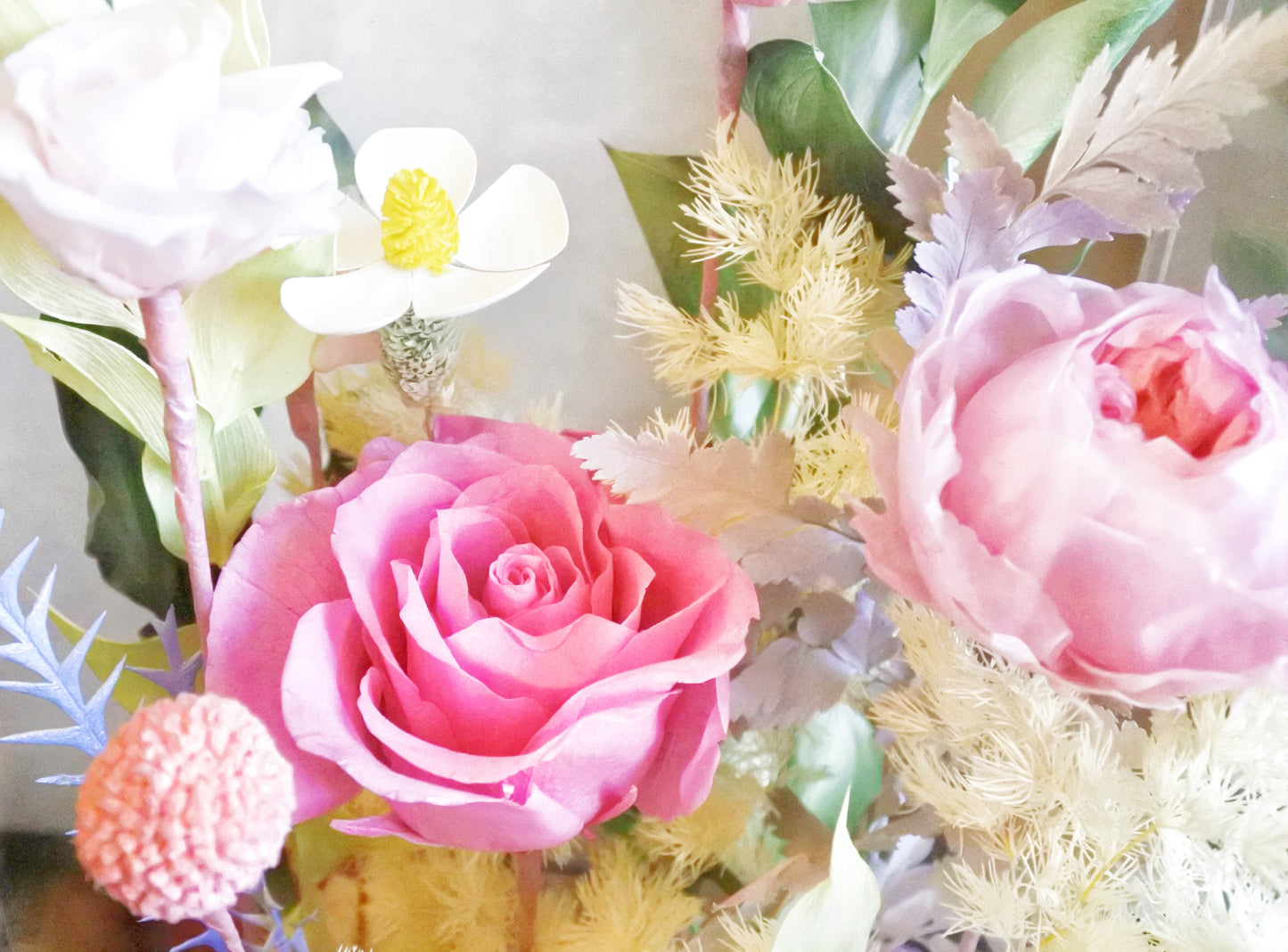 "Botanical Pondside" Preserved Flower Gift｜Hand-Painted Series