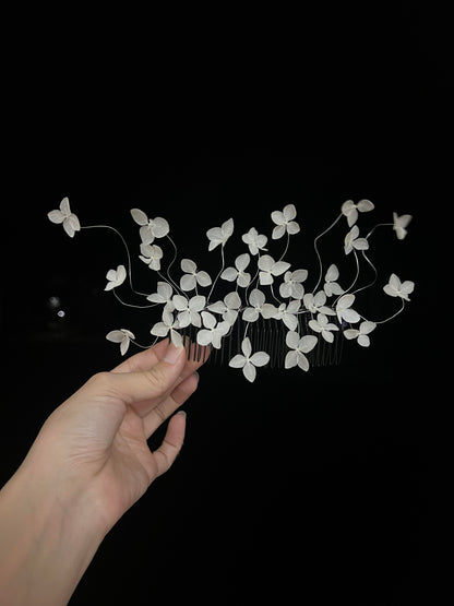 Preserve Flower Jewelry| Hydrangea Bloom Rings