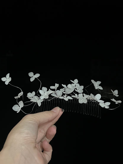 Preserve Flower Jewelry| Hydrangea Bloom Rings