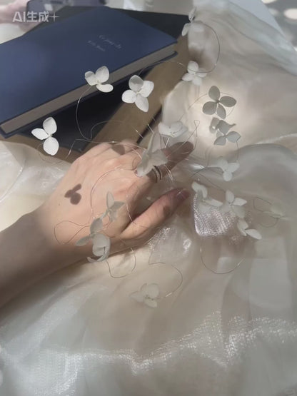 Preserve Flower Jewelry| Hydrangea Bloom Rings